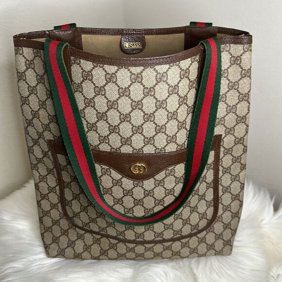 💯Authentic Gucci Tote Bag with Cherryline 🍀 - Picture 4 of 16